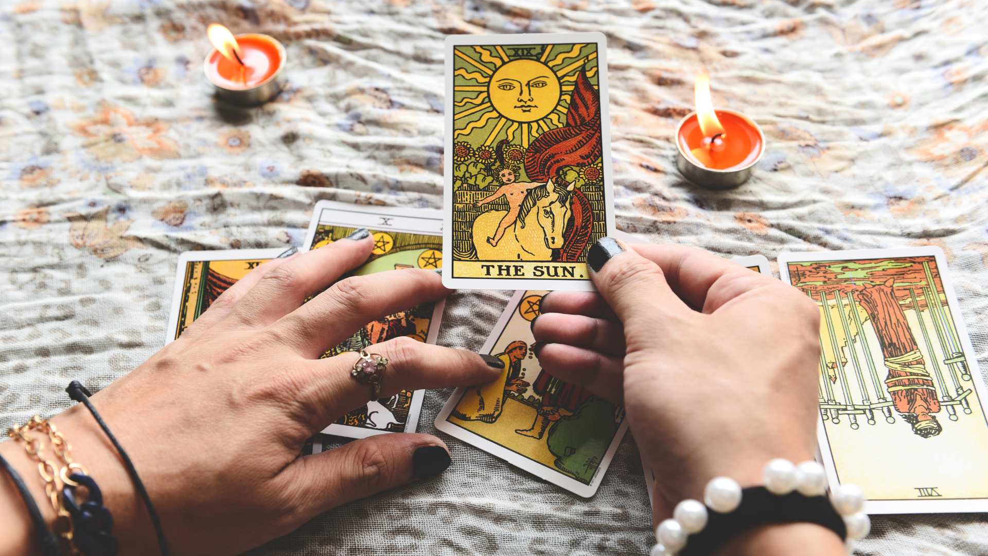 Une lecture de tarot